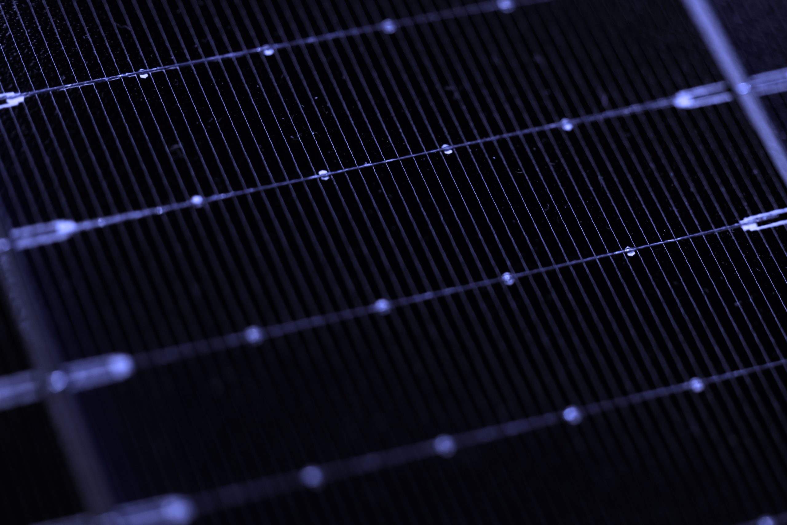 Solar panel or solar cell texture pattern background. Detail