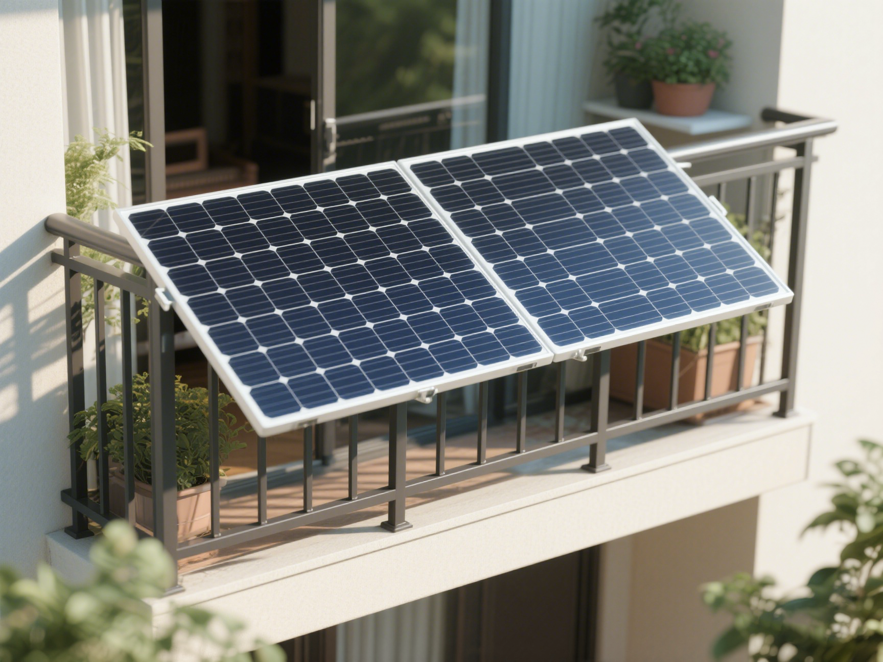 生成阳台光伏图片